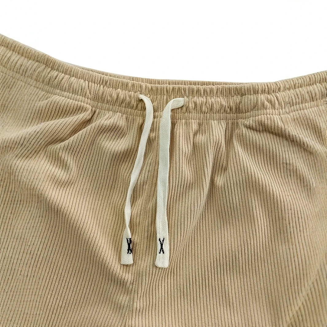 Men's Corduroy Sweatpants with Deep Pockets | Arden — Hopeforwho (view 3)