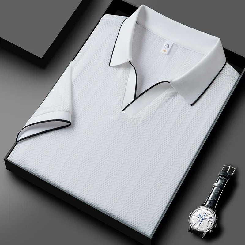 Luca Milano Knitted Polo — Hopeforwho (view 11)