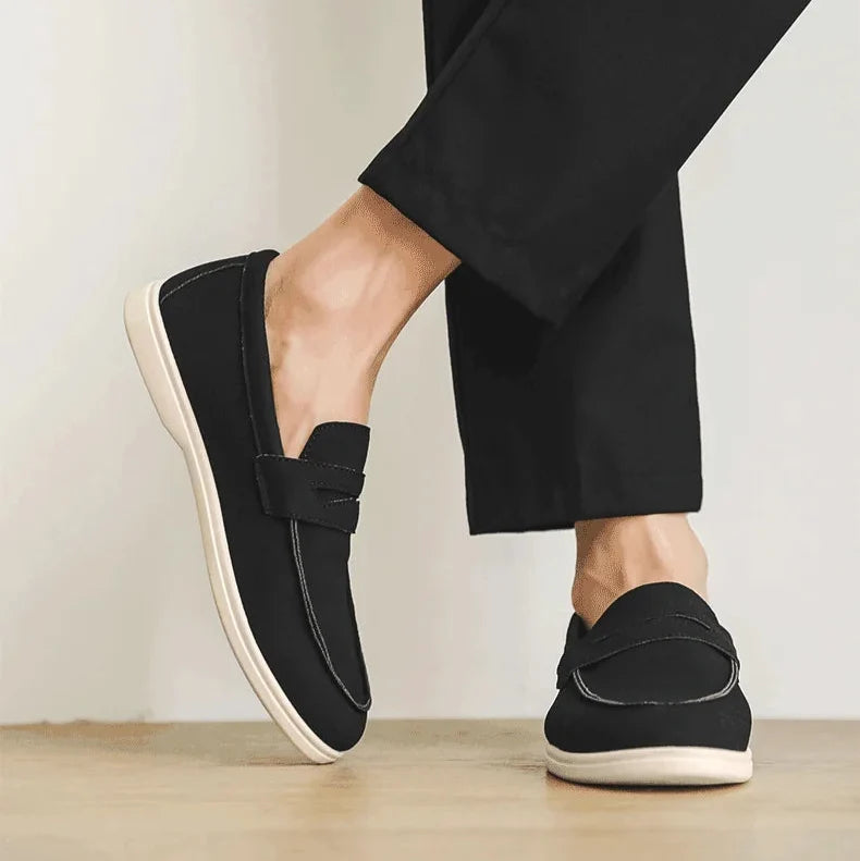 Elio Bay Suede Loafers — Hopeforwho (view 10)