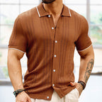 Jacquard Knit Shirt — Hopeforwho (view 3)