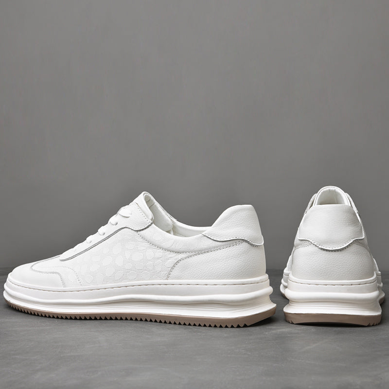 Atticus Leather Sneakers — Hopeforwho (view 4)