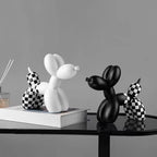 Checkerboard Balloon Dogs — Hopeforwho
