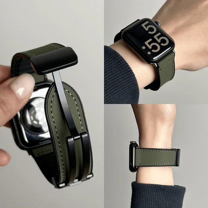 Orion Leather Apple Watch Band — Hopeforwho