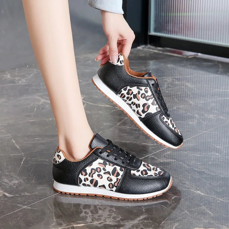 Savannah Leopard Sneakers — Hopeforwho (view 5)