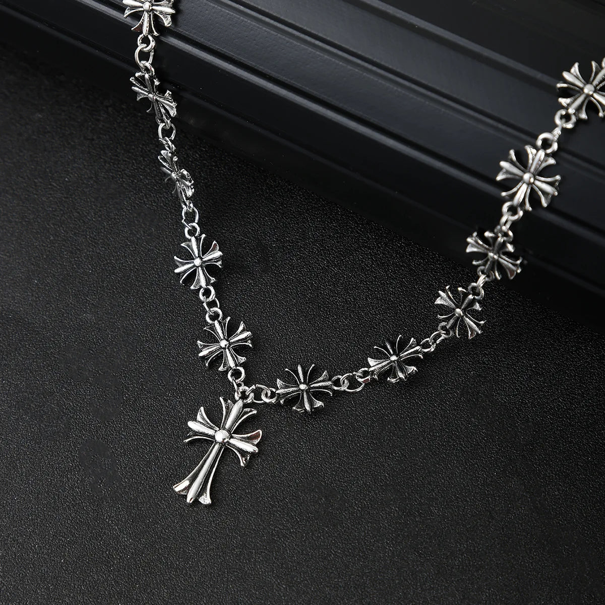 Arcanum Cross Necklace — Hopeforwho (view 3)
