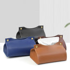 Luxe Leather Tissue Box Cover — Hopeforwho (view 3)