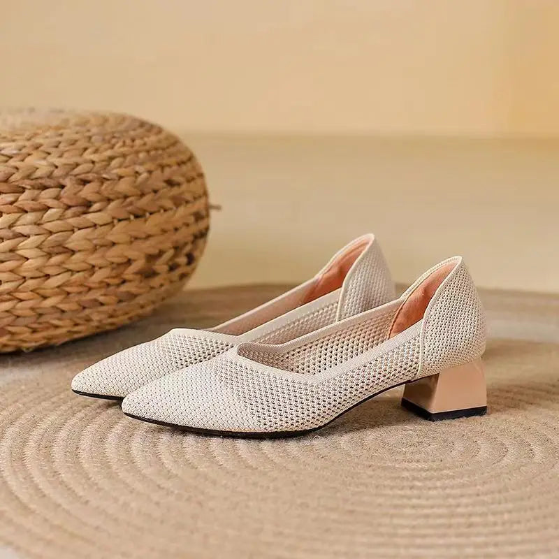 Ardena Knit Heels — Hopeforwho (view 4)