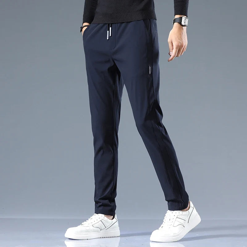 Savoni Slim Fit Cotton Pants — Hopeforwho (view 4)