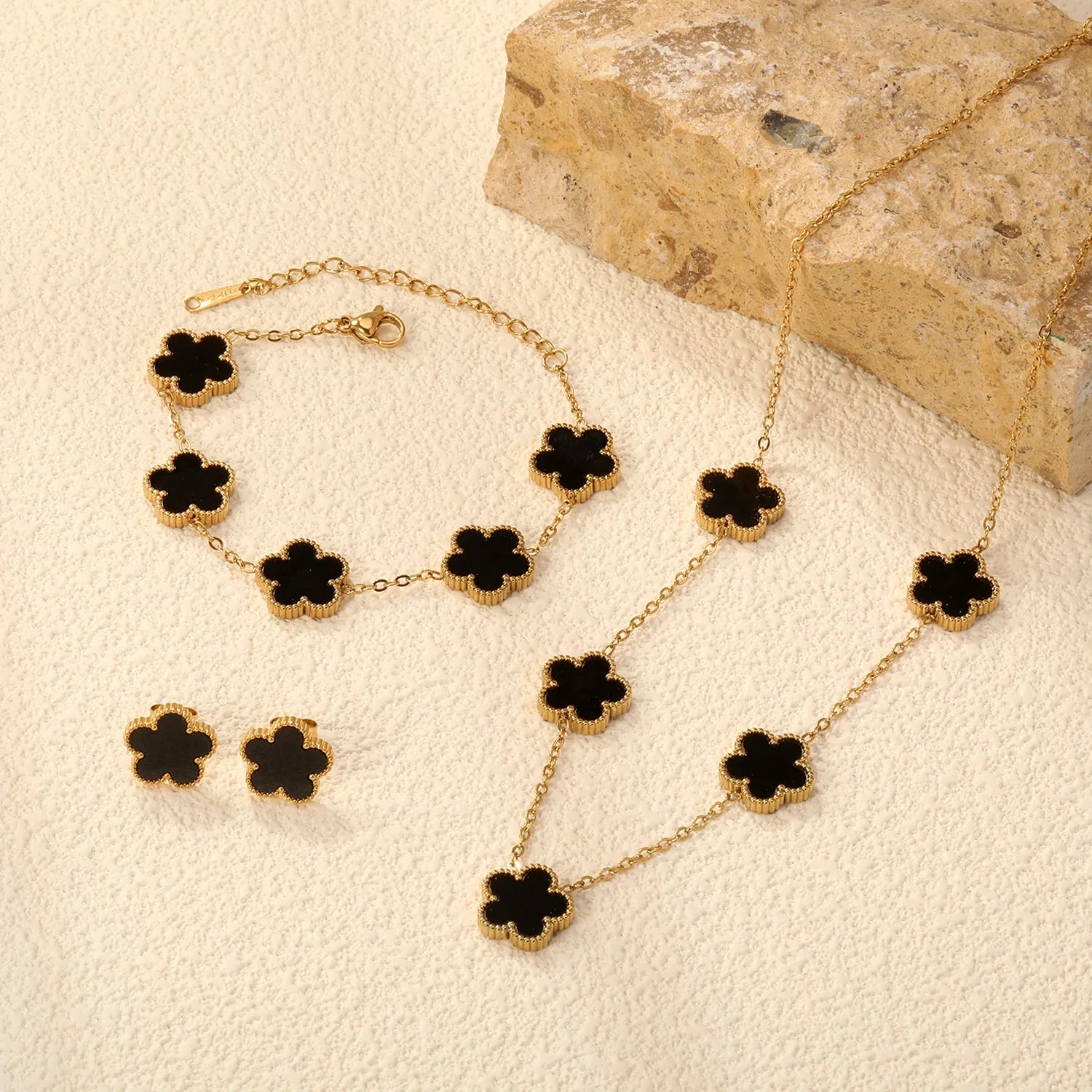 Petal Grace Jewelry Set — Hopeforwho (view 6)