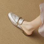 Florence Satin Mules — Hopeforwho (view 5)