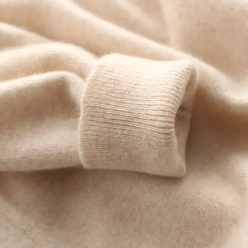 Cashmere Blend Sweater – Men's Soft Knit Pullover | Verano — Hopeforwho (view 4)