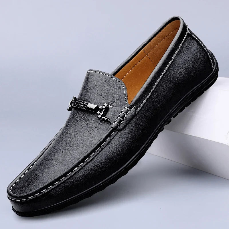 Valente Genuine Leather Loafers — Hopeforwho (view 3)