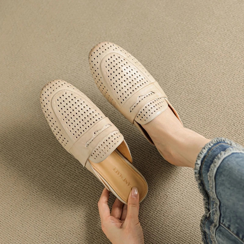 Winslet Leather Mules — Hopeforwho (view 7)