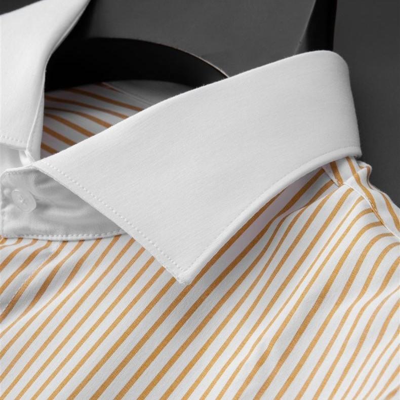 Elliot Pinstripe Dress Shirt — Hopeforwho (view 10)