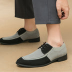 Luciano Suede Dress Shoes — Hopeforwho (view 6)