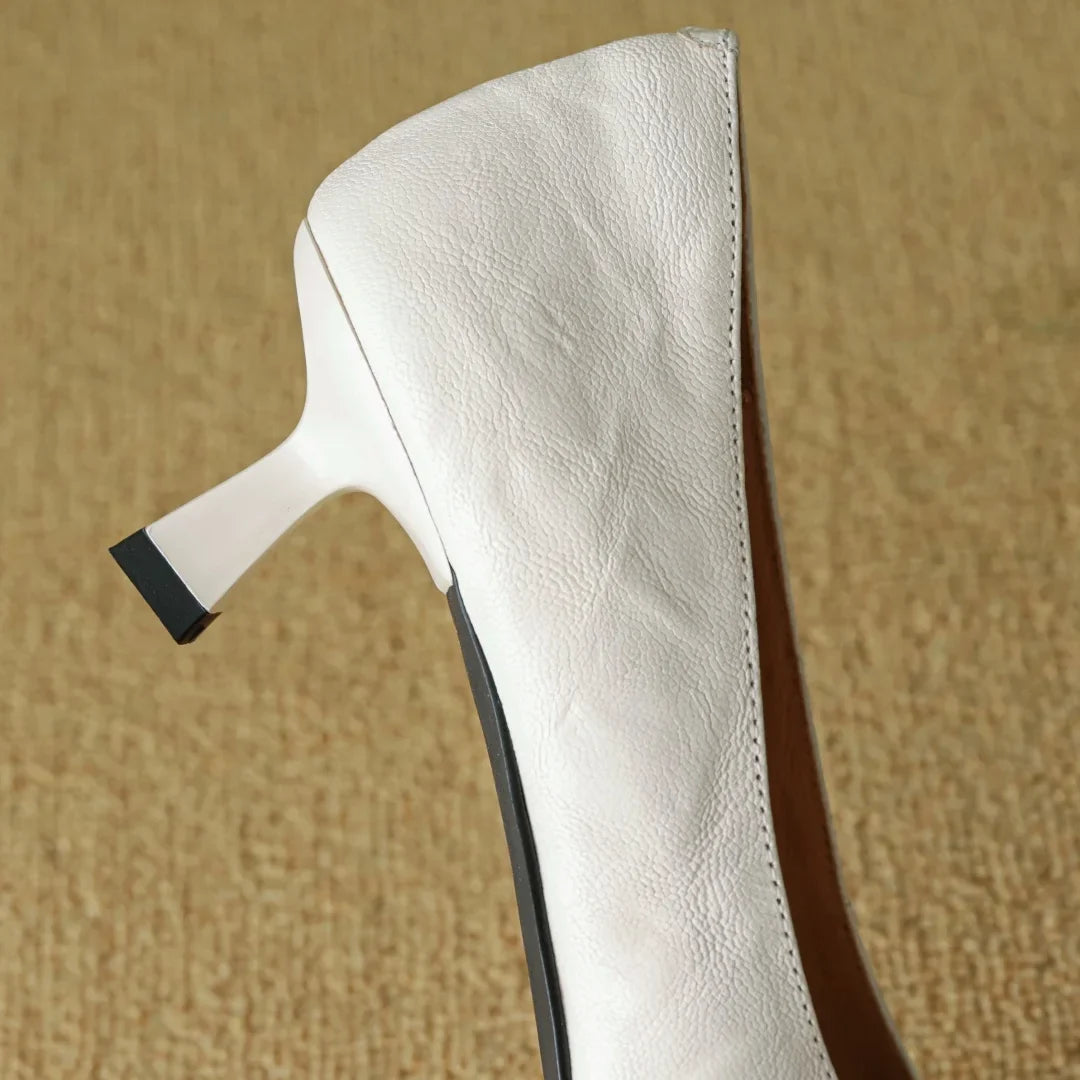 Mary Ann Leather Heels — Hopeforwho (view 10)