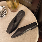 Vale Leather Flats — Hopeforwho (view 3)