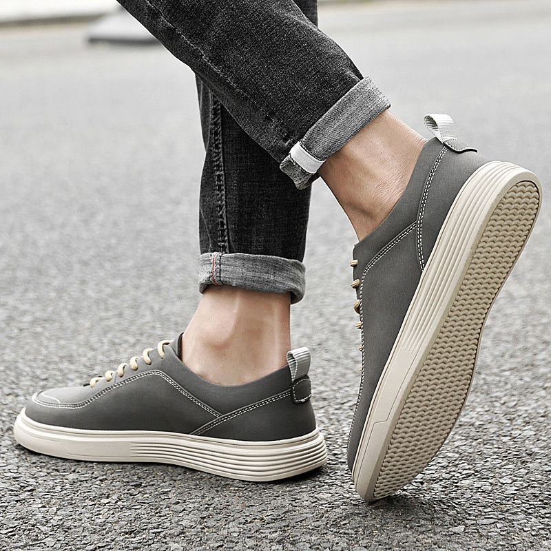 Vincenzo Leather Sneakers — Hopeforwho (view 8)