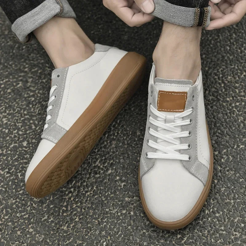 Core City Leather Sneakers — Hopeforwho (view 6)