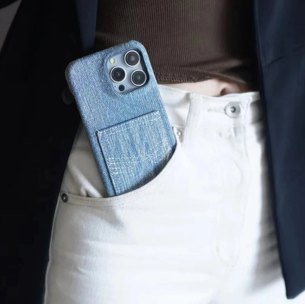 Blue Jean iPhone Case — Hopeforwho (view 3)