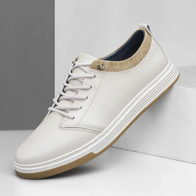 Trevano Leather Sneakers — Hopeforwho