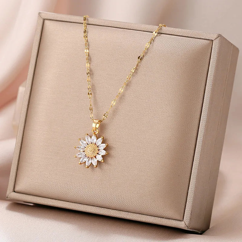 Sunflower Necklace — Hopeforwho