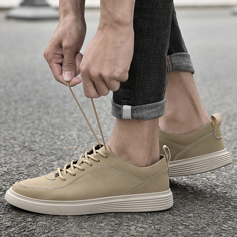 Vincenzo Leather Sneakers — Hopeforwho (view 7)