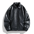 Harrison Bomber Zip-Up Jacket — Hopeforwho (view 4)