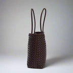 Daria Woven Leather Handbag — Hopeforwho (view 3)