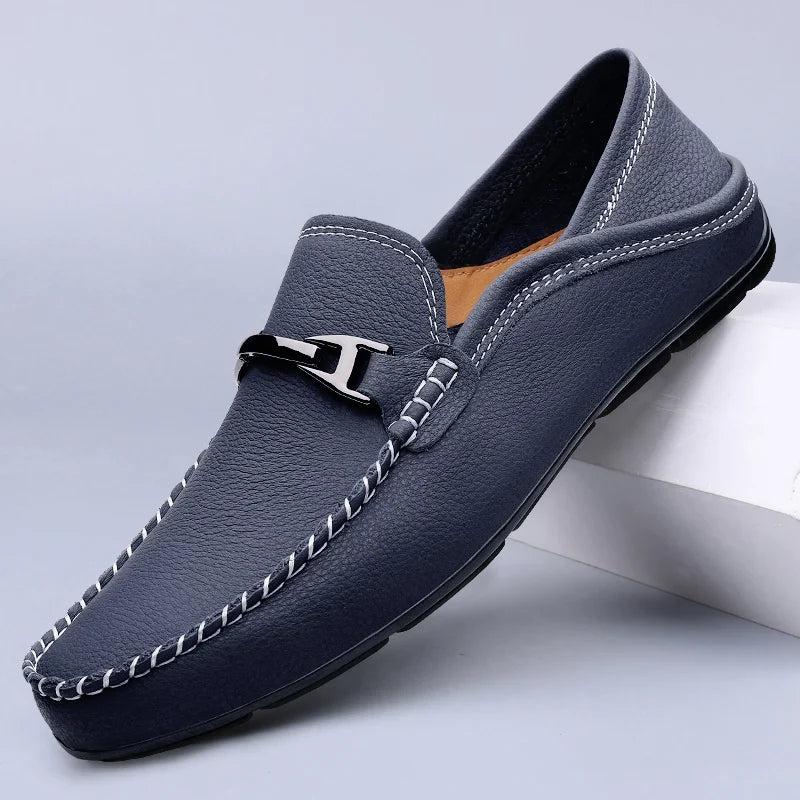 Savoni Leather Loafers — Hopeforwho
