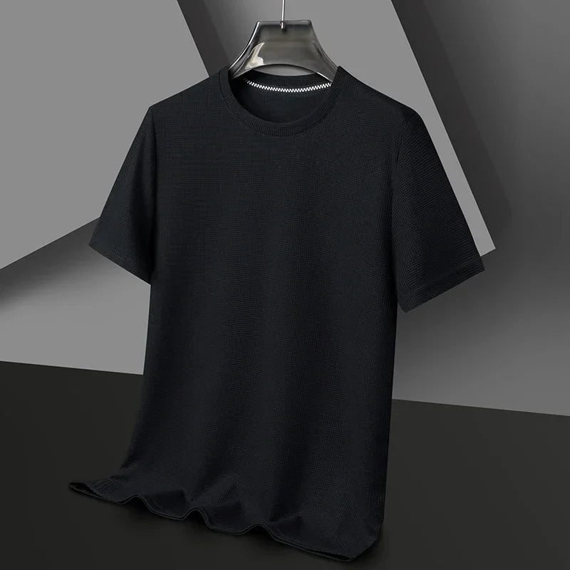 Harbor Waffle Knit T-Shirt — Hopeforwho (view 3)