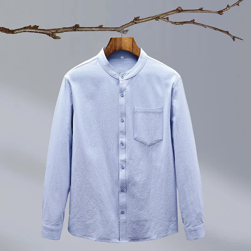 Portland Linen Shirt — Hopeforwho (view 6)