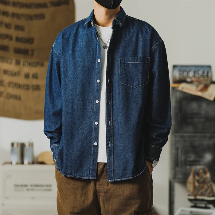 Carter Denim Shirt — Hopeforwho (view 5)