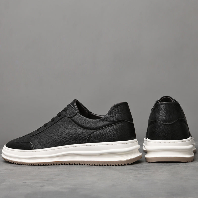 Atticus Leather Sneakers — Hopeforwho (view 11)