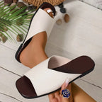 Addison Leather Flats
