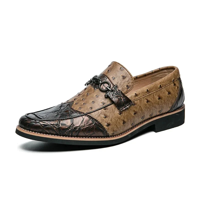 Vantano Italian Leather Loafers — Hopeforwho (view 7)