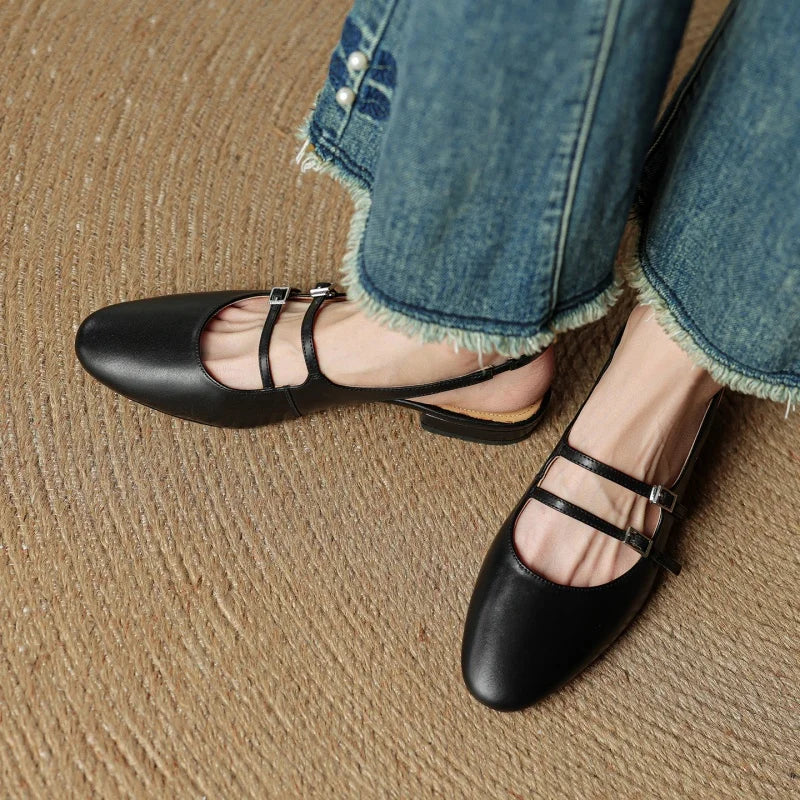 Women's Hilton Leather Flats