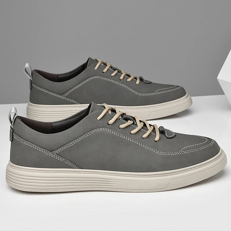 Vincenzo Leather Sneakers — Hopeforwho (view 4)