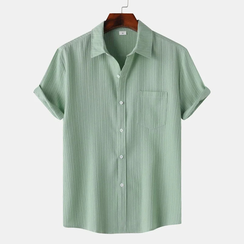 Coastal Linen Shirt — Hopeforwho (view 10)