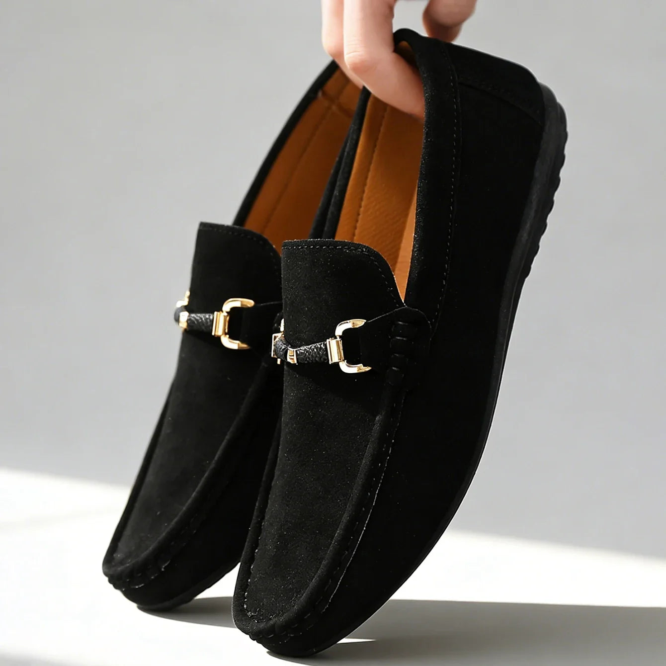 Bellano Suede Loafers — Hopeforwho (view 7)