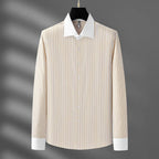 Elliot Pinstripe Dress Shirt — Hopeforwho (view 4)