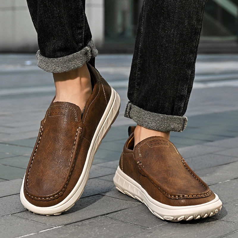 Cortell Leather Loafers — Hopeforwho (view 4)