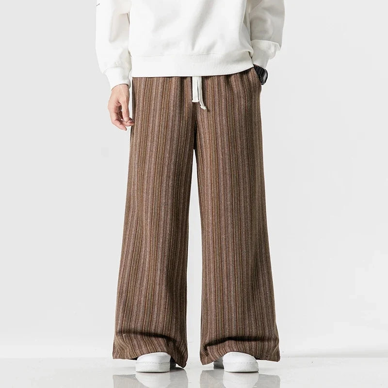 Calder Striped Trousers — Hopeforwho