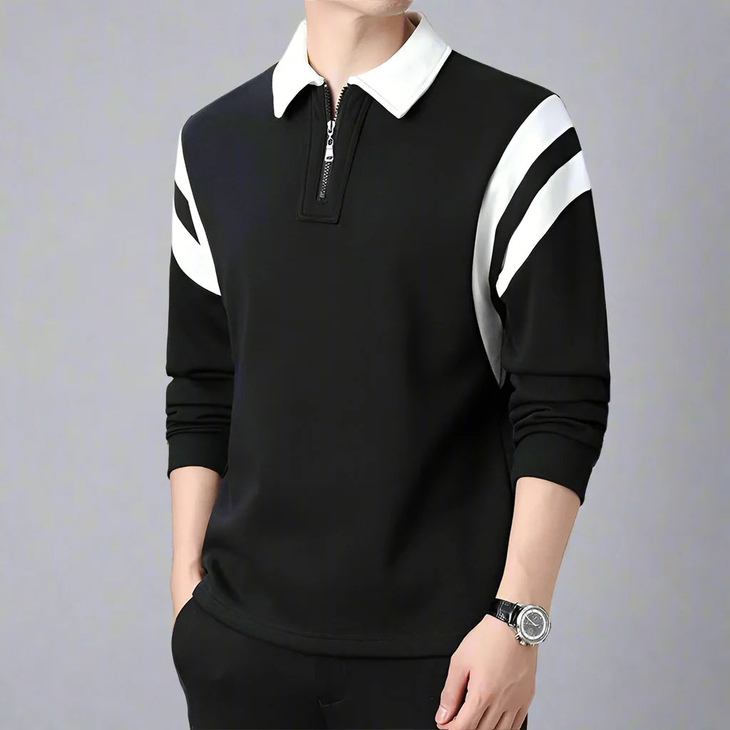 Cambridge Long-Sleeve Polo — Hopeforwho (view 6)