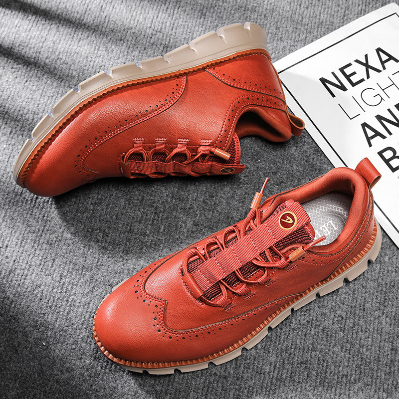 Prime Leather Sneakers — Hopeforwho (view 12)