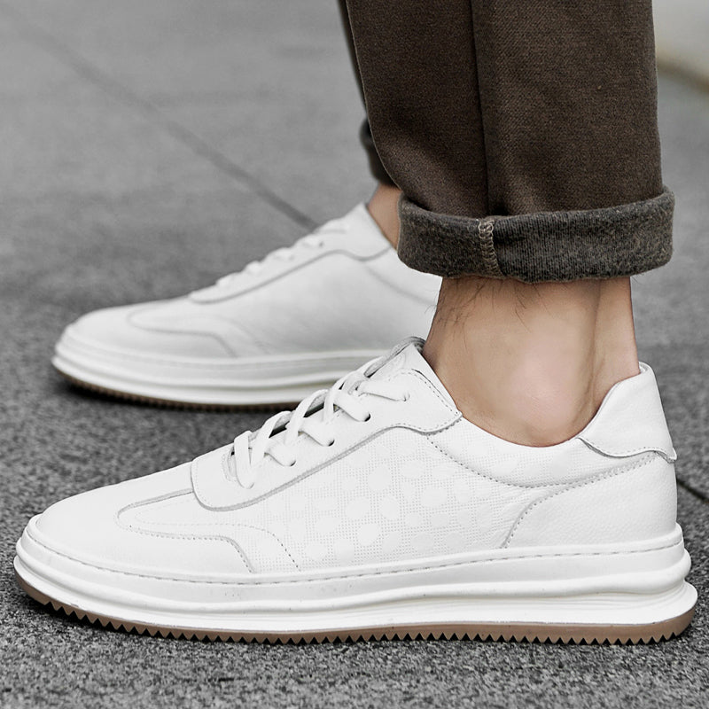 Atticus Leather Sneakers — Hopeforwho (view 7)