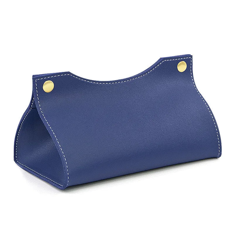 Luxe Leather Tissue Box Cover — Hopeforwho (view 9)