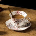 Golden Rose Ceramic Set — Hopeforwho (view 2)