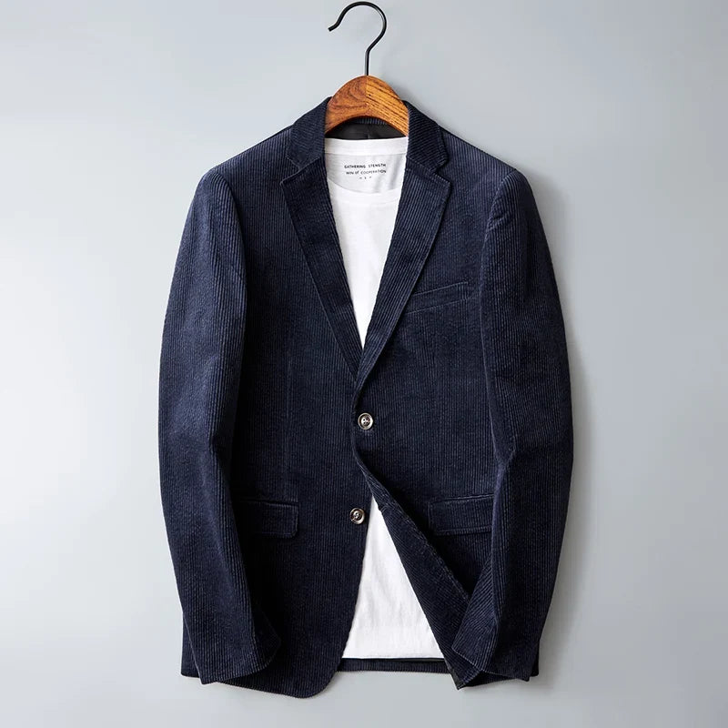 Corduroy Blazer – Men's Casual Sport Coat | Verano — Hopeforwho (view 3)