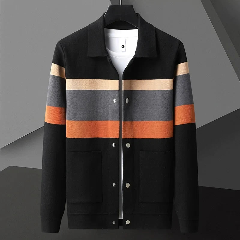 Button-Up Cardigan – Men's Sweater with Pockets | Verano — Hopeforwho (view 4)
